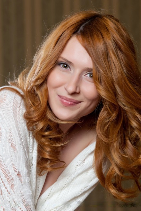 Pale redhead Dariya A spreads wide open & shows her sexy ass & cunt 36713465