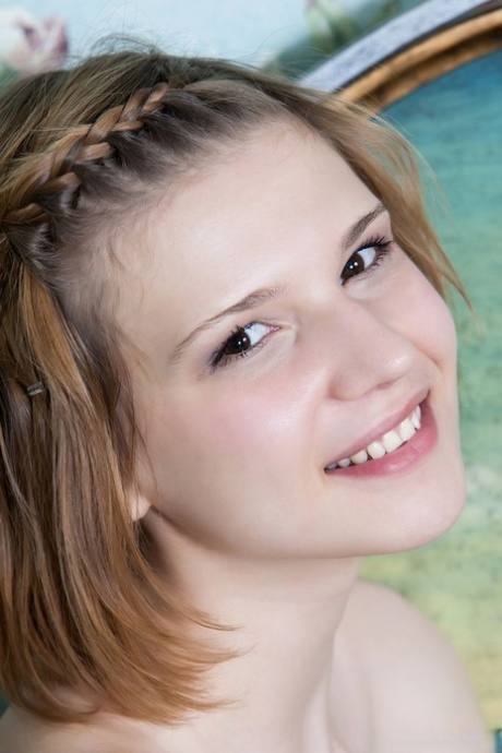 Sweet young Mariam bends over to display her hairy beaver and tight little ass 83704895