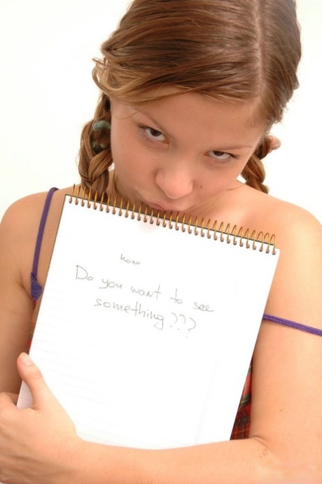 18-year-old cutie exposes her tiny tits during upskirt adventures 50895715